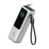 Anker Dizüstü Bilgisayar Power Bank (25K, 165W, Dahili ve Geri Çekilebilir Kablolar) - Silver