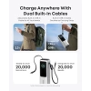 Anker Dizüstü Bilgisayar Power Bank (25K, 165W, Dahili ve Geri Çekilebilir Kablolar) - Silver
