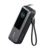 Anker Dizüstü Bilgisayar Power Bank (25K, 165W, Dahili ve Geri Çekilebilir Kablolar) - Siyah