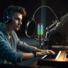 Aokeo Profesyonel Mikrofon Pop Filtre Kalkanı