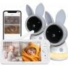 ARENTI 2 Kameralı, 4MP 2.4G ve 5G WiFi Bebek Kamerası