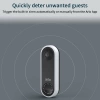 Arlo Essential Kablolu Görüntülü Kapı Zili - HD 180 Görüş, Beyaz