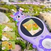 Ashfly Mikroskop 2.0 İnç IPS Ekran 100X Cep Mikroskobu Mor