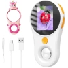 Ashfly Mikroskop 2.0 İnç IPS Ekran 100X Cep Mikroskobu Pembe