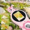 Ashfly Mikroskop 2.0 İnç IPS Ekran 100X Cep Mikroskobu Pembe