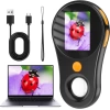 Ashfly Mikroskop 2.0 İnç IPS Ekran 100X Cep Mikroskobu Siyah