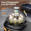 Ashfly Mikroskop 2.0 İnç IPS Ekran 100X Cep Mikroskobu Siyah