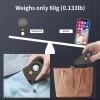 Ashfly Mikroskop 2.0 İnç IPS Ekran 100X Cep Mikroskobu Siyah