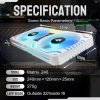 Asiahorse Matrix-Siyah 56 Adreslenebilir RGB LED 360 mm Fan 240mm