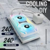 Asiahorse Matrix-Siyah 56 Adreslenebilir RGB LED 360 mm Fan 240mm