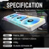 Asiahorse Matrix-Siyah 56 Adreslenebilir RGB LED 360 mm Fan 360mm