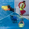 Asiwo Yüzme Eğitim Kickboard, Elektrikli, 3 Hızlı, Yüzme Havuz Tahtası - Mavi