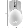 Asus ROG Gladius III AimPoint Kablosuz Oyuncu Mouse White 36000 DPI Wireless