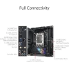 ASUS ROG STRIX B760-I GAMING WIFI Intel B760 Soket 1700 DDR5 7600MHz(OC) Anakart