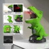 Babyhome Hareketli Dinozor Atış Oyuncakları Green