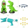 Babyhome Hareketli Dinozor Atış Oyuncakları Green