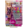 Barbie Aksesuarlı Süpermarket Alışveriş Bebek Oyun Seti