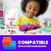 Barbie Araba Yapım Oyuncakları Seti Dönüştürülebilir Dondurma Standı
