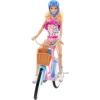 Barbie Bebek ve Bisiklet Seti