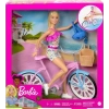 Barbie Bebek ve Bisiklet Seti
