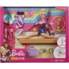 Barbie Bebekli Jimnastik Oyun Seti
