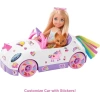 Barbie Chelsea Bebek ve Tek Boynuzlu At Temalı Oyuncak Araba