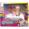 Barbie Chelsea Bebek ve Tek Boynuzlu At Temalı Oyuncak Araba
