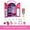 Barbie Chelsea Dolap Oyuncak Oyun Seti