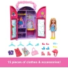 Barbie Chelsea Dolap Oyuncak Oyun Seti