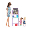 Barbie - I Love School Sınıf Oyun Seti, 3 Bebek ve 20+ Aksesuar