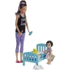 Barbie Kaptan Bebek Bakıcıları Uyku Zamanı Oyun Seti