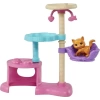 Barbie Kitty Kedi Ağacı Oyuncak Oyun Seti