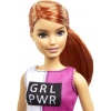 Barbie Kızıl Saçlı Fitness Bebeği