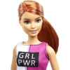 Barbie Kızıl Saçlı Fitness Bebeği