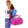 Barbie Kızıl Saçlı Fitness Bebeği