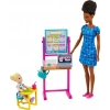 Barbie Öğretmen Oyun Seti
