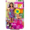 Barbie Oyuncak Bebek Yavru Köpek Sahiplenme Oyun Seti