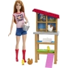 Barbie Tavuk Yetiştiricisi Bebek ve Oyun Seti Barbie Chicken Farmer Doll & Playset