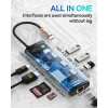 Baseus 8i 1 arada USB Type C Hub Adaptörü