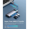 Baseus USB C HDMI Adaptörü 7si 1 arada USB C Hub
