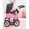 Bayer Design - Hearts Trendy Oyuncak Bebek Arabası Pembe/Siyah