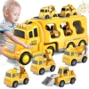 Bennol Işıklı ve Sesli Küçük Kamyon Oyuncakları construction trucks