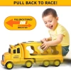 Bennol Işıklı ve Sesli Küçük Kamyon Oyuncakları construction trucks