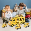 Bennol Işıklı ve Sesli Küçük Kamyon Oyuncakları construction trucks
