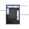 Bgears Special Optical Illusion ARGB Front Panel Gaming PC ATX Case