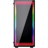 Bgears Special Optical Illusion ARGB Front Panel Gaming PC ATX Case