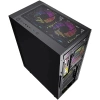 Bgears Special Optical Illusion ARGB Front Panel Gaming PC ATX Case