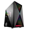 Bgears Special Optical Illusion ARGB Front Panel Gaming PC ATX Case