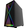 Bgears Special Optical Illusion ARGB Front Panel Gaming PC ATX Case