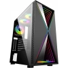 Bgears Special Optical Illusion ARGB Front Panel Gaming PC ATX Case